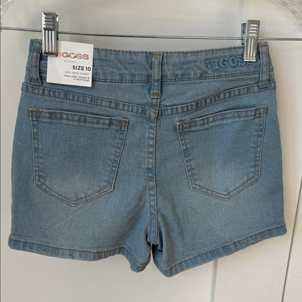 Vigoss Classic Girls Blue Jean Shorts